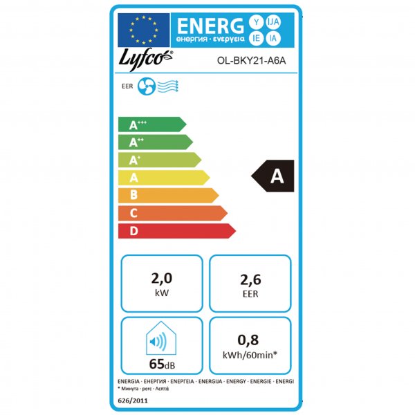 Portabel AC f�r 28m� | 2050W (7000BTU)
