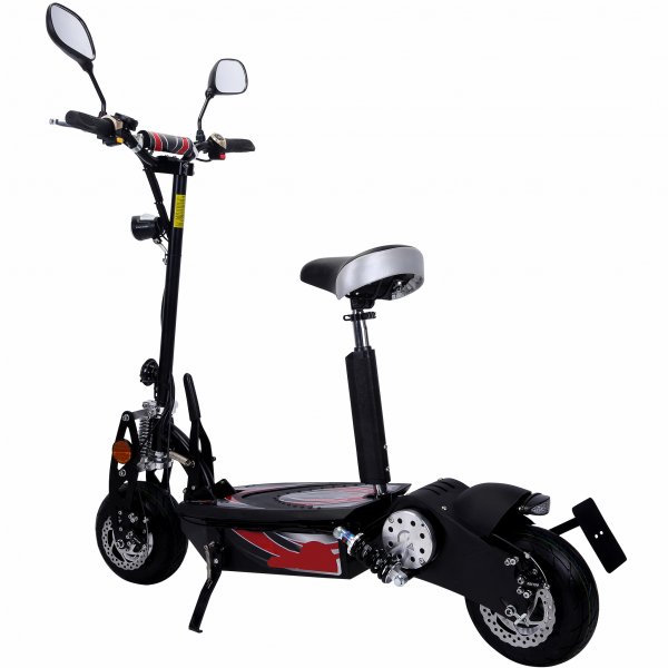 Elscooter 1000W - Extrautrustad Elscooter 1000W - Extrautrustad