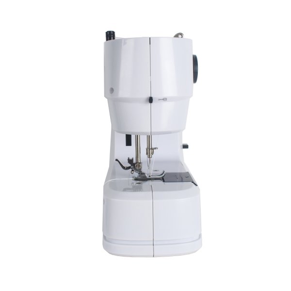 Symaskin elektrisk med bord | 39 S�mmar & tvillingn�l | LED-belysning | Vit/Svart
