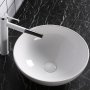 Sklformat handfat 40cm | Tvttstll i porslin med lyxig design