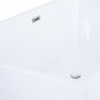 Fristende badkar 170cm | Lucite akryl | Modern design | A-07