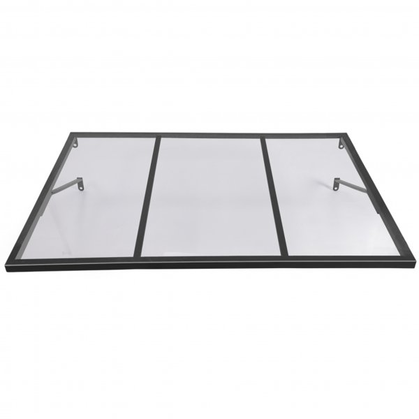 Entrtak 113x80cm| Kallvalsat stl | Polykarbonat