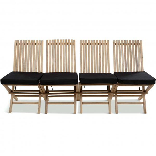 Fllstol i teak 4-pack | Lyfco Smgen