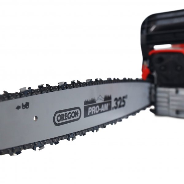 Kraftull motorsåg bensindriven 63.3cc | Kedja och blad från Oregon Kraftull motorsåg bensindriven 63.3cc | Kedja och blad från Oregon