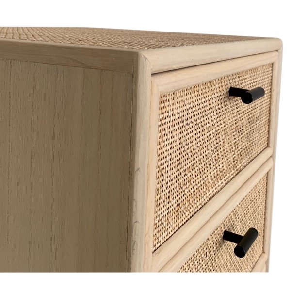 React Förvaringsmöbel – Ljus ek & rotting | Handbyggd design med naturlig karaktär React Förvaringsmöbel – Ljus ek & rotting | Handbyggd design med naturlig karaktär