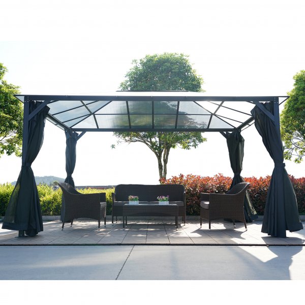 Paviljong premium 4x3m | Tak i kanalplast Paviljong premium 4x3m | Tak i kanalplast