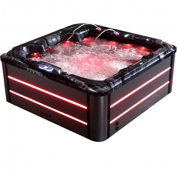 Spabad Vivid Dreams WiFi - 5-6 personer | Black edition | Lyfco Spabad Vivid Dreams WiFi - 5-6 personer | Black edition | Lyfco