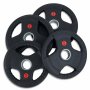 Viktskivor 4x5 kg (totalt 20 kg) | gummikldda 50 mm