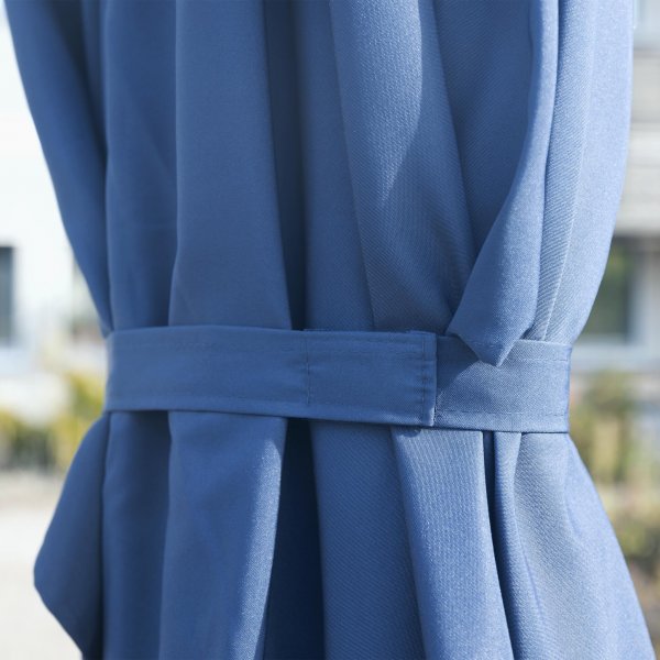 Rektangul�rt parasoll - Bl� 3x4m - FYNDVARA