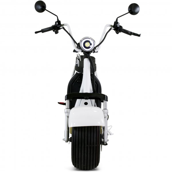 Fatscooter 2000W - LG litiumbatteri - Vit