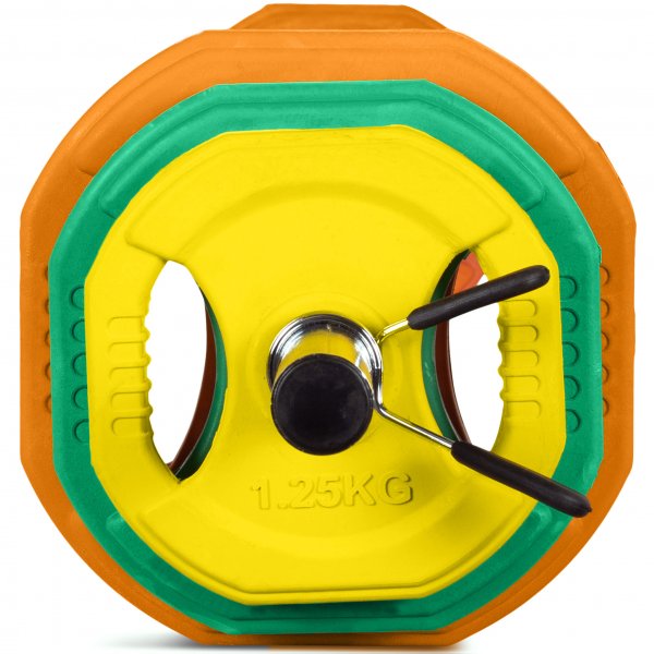 Aerobic Pump skivstång | Set med 20kg vikter | För hemmaträning Aerobic Pump skivstång | Set med 20kg vikter | För hemmaträning