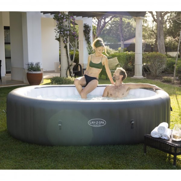 Lay-Z-Spa Mauritius AirJet | Bestway uppbl�sbart spabad 5-7 personer