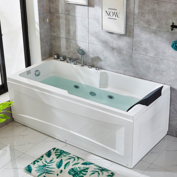 Bubbelbadkar 170x80cm | Isolerande högkvalitetsakryl | BK-001 Bubbelbadkar 170x80cm | Isolerande högkvalitetsakryl | BK-001