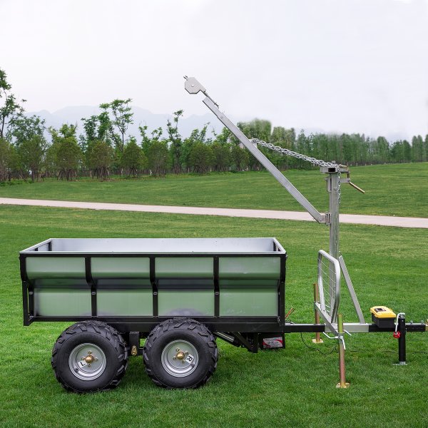 Elektroniskt tippbart ATV-släp | Linjärt ställdon Elektroniskt tippbart ATV-släp | Linjärt ställdon