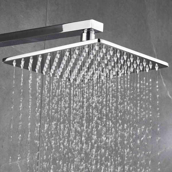 Duschpanel i borstat rostfritt stål | Flora Duschpanel i borstat rostfritt stål | Flora