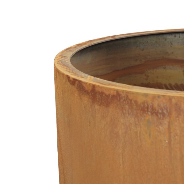 Rund planteringskruka | 3mm cortenst�l