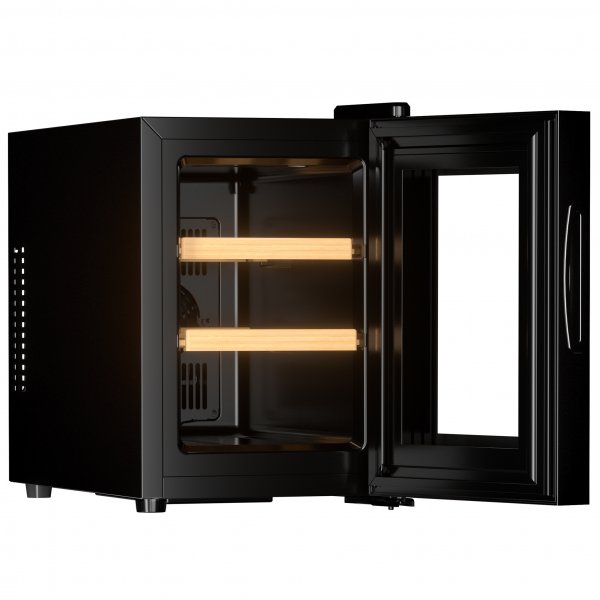 Liten vinkyl 6 flaskor | Extra tystgående | LED-belysning | 26,5cm smal Liten vinkyl 6 flaskor | Extra tystgående | LED-belysning | 26,5cm smal