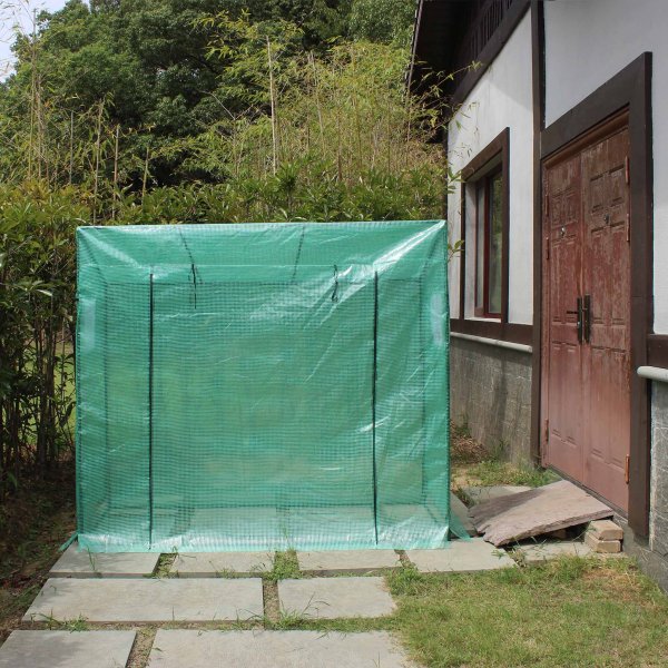 Plastvxthus 1,54m | Stlram med PE-plastverdrag