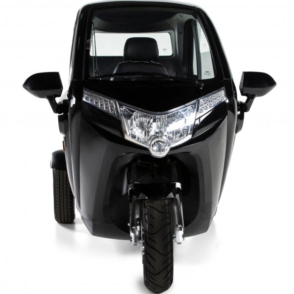 Elmopedbil trehjulig 2000W | Klass 1 | 45 km/tim | Svart Elmopedbil trehjulig 2000W | Klass 1 | 45 km/tim | Svart