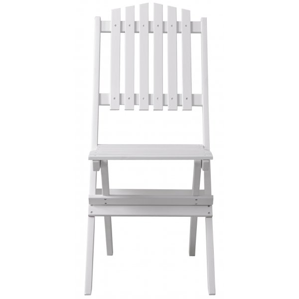 Vikbar trädgårdsstol i klassisk vit design | Brännö Vikbar trädgårdsstol i klassisk vit design | Brännö
