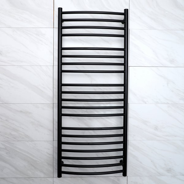 Elektrisk handdukstork 52x126x12,5cm | 9001 | Svart Elektrisk handdukstork 52x126x12,5cm | 9001 | Svart