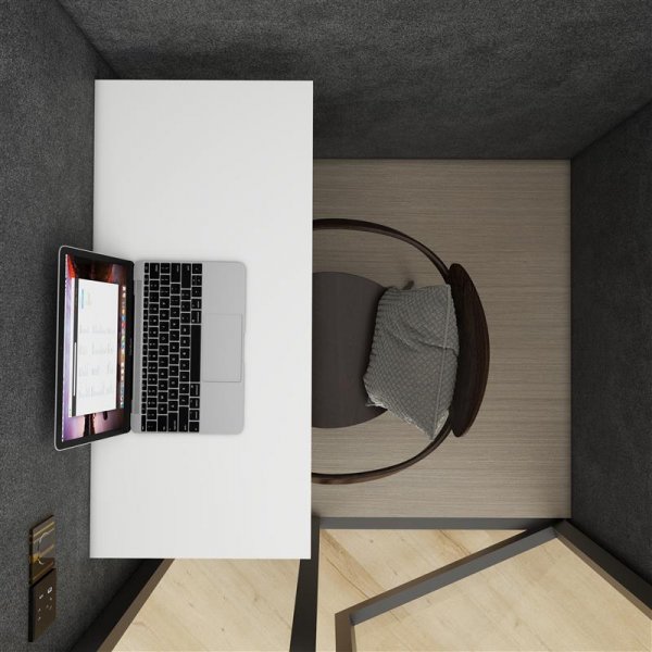 Telefonbs fr kontor | 1-2 personer | Ljudisolerat -30dB