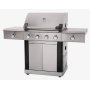 Gasolgrill premium i rostfritt stl | 5 gasolbrnnare | 1st IR-brnnare | Dallas