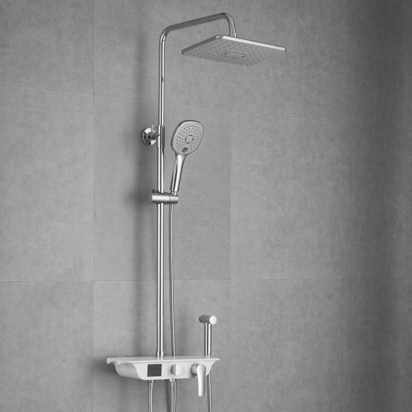 Takduschset komplett paket | Chrissy - Krom Takduschset komplett paket | Chrissy - Krom