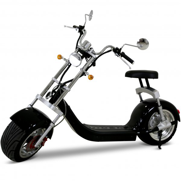 Retro fatscooter premium 2000W - LG litiumbatteri - Aluminiumfälgar Retro fatscooter premium 2000W - LG litiumbatteri - Aluminiumfälgar