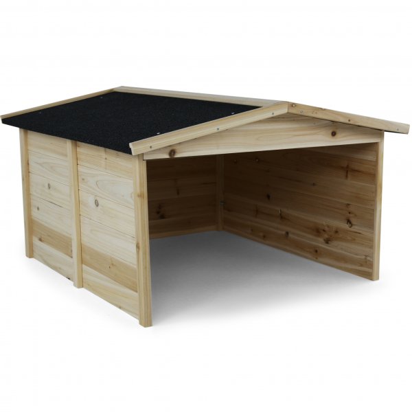 Hus/garage till robotgrsklippare - 87x80cm