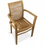 Runt utebord 180 cm | 8 stolar teak |Lyfco Ut