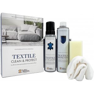 Textile clean & protect kit – Komplett rengöring & skydd för textilmöbler Textile clean & protect kit – Komplett rengöring & skydd för textilmöbler