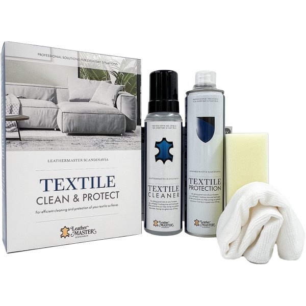 Textile clean & protect kit  Komplett rengring & skydd fr textilmbler
