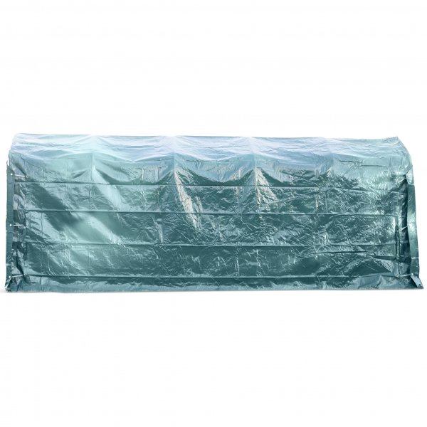 Garagetält 2,4x6m | 14,4m² - 500g/m² | PVC - Grön Garagetält 2,4x6m | 14,4m² - 500g/m² | PVC - Grön