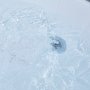 Rektangulr duschkabin med jacuzzi-badkar