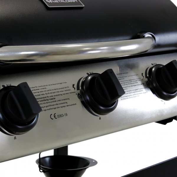 Gasolgrill med 3 brännare | Atlanta Gasolgrill med 3 brännare | Atlanta