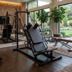 Benpress & Hack Squat-maskin | Kombinerad styrketräningsmaskin i stål | Trekkrunner Benpress & Hack Squat-maskin | Kombinerad styrketräningsmaskin i stål | Trekkrunner