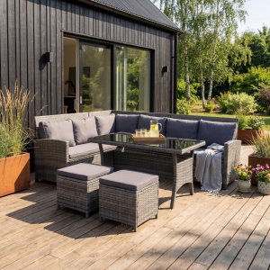 Exklusiv loungegrupp | Inbyggd f�rvaring | Lyfco Tanumshede - Gr�