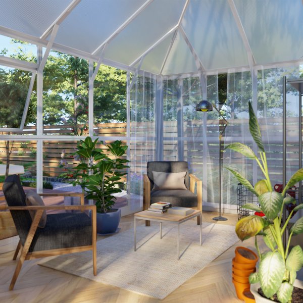 Premiumväxthus 19m² | 5 års stormgaranti | 4mm säkerhetsglas | Gazebo Premiumväxthus 19m² | 5 års stormgaranti | 4mm säkerhetsglas | Gazebo