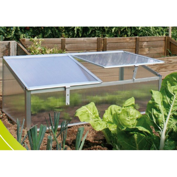 Minivxthus 108x56cm | Kanalplast | Aluminiumram