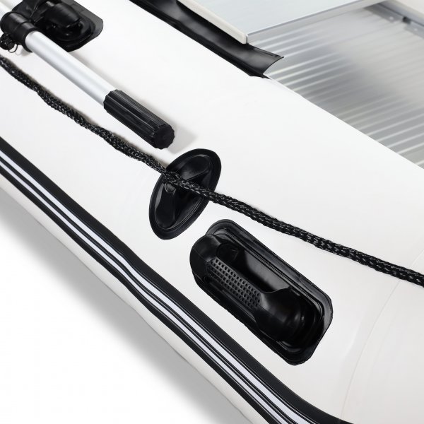 Gummib�t 360cm | F�r 5 personer | Aluminiumdurk | Lyfco