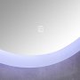 Badrumspaket | Kommod, LED-spegel och hgskp | Hgblank gr