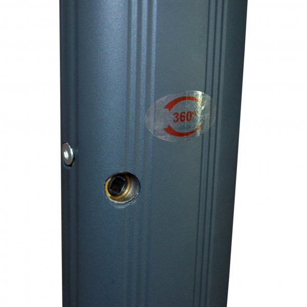 Rektangulrt premiumparasoll 3x4m med vev | Bl