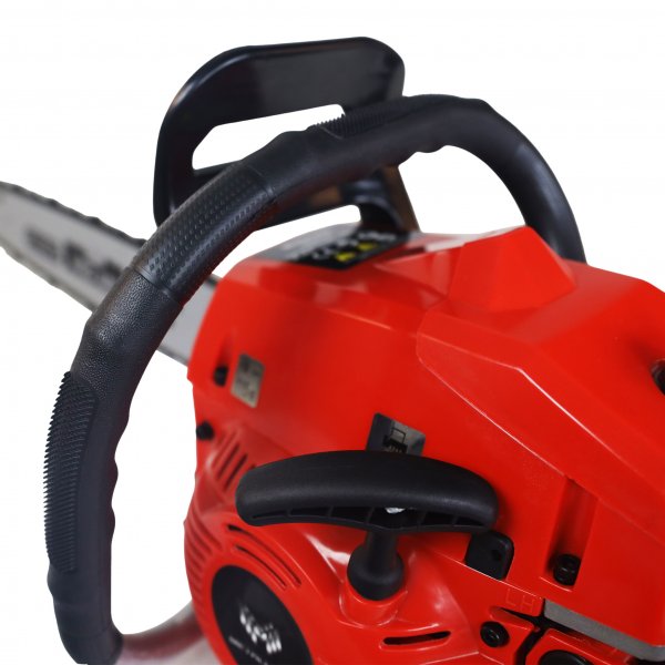 Kraftull motorsåg bensindriven 63.3cc | Kedja och blad från Oregon Kraftull motorsåg bensindriven 63.3cc | Kedja och blad från Oregon