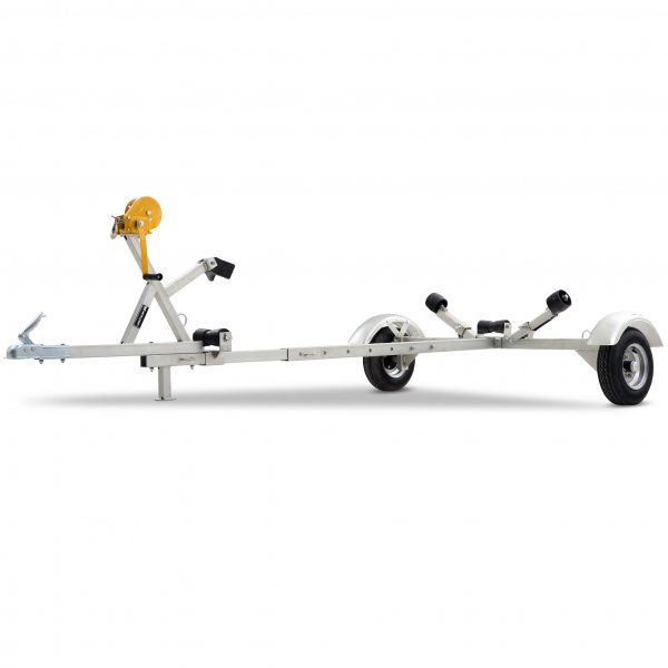 Bttrailer med vinsch | Maxlast 380kg | 400x183cm