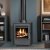 Braskamin 5kW | Modern Design | Hg Effektivitet | Lappi