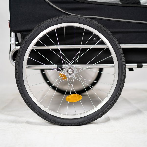 Cykelvagn för hund | Lastkapacitet 40kg | Hopfällbar Cykelvagn för hund | Lastkapacitet 40kg | Hopfällbar