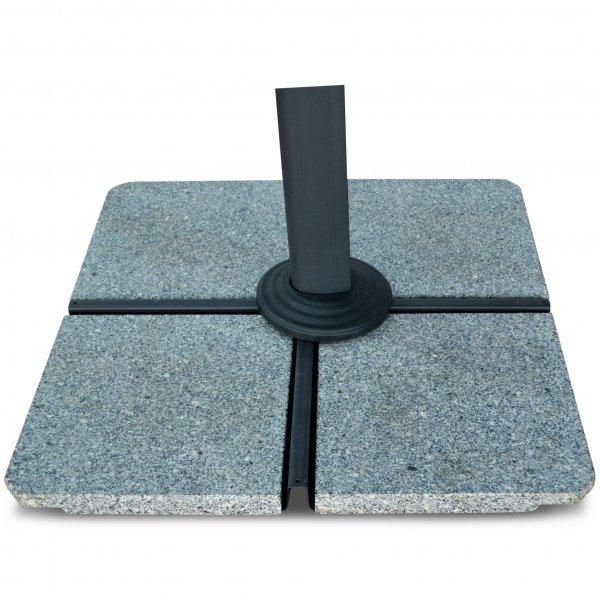 Helautomatiskt premiumparasoll 6m | Grå Helautomatiskt premiumparasoll 6m | Grå