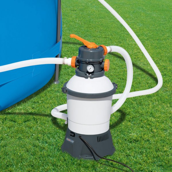 Bestway Flowclear sandfilterpump 3028l/h (58515) Bestway Flowclear sandfilterpump 3028l/h (58515)