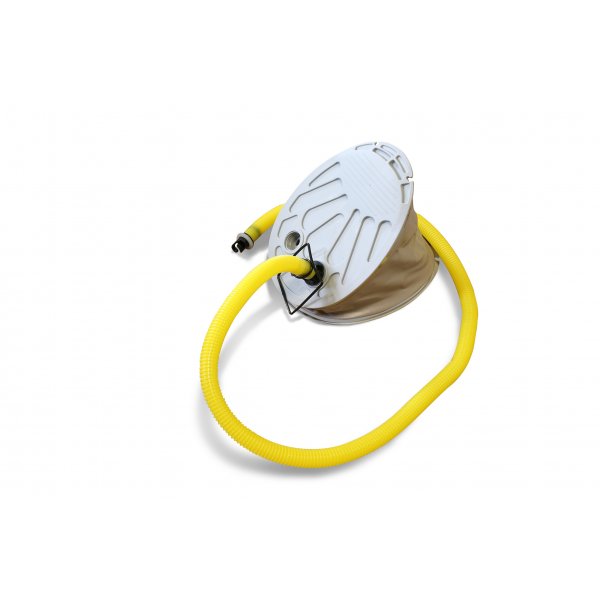 Stor gummibt 420cm | Fr 7 personer | Aluminiumdurk | Lyfco